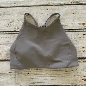 Lululemon Women’s Size 4 Inner Glow Bra Half Moon EUC Light Support Yoga Pilates
